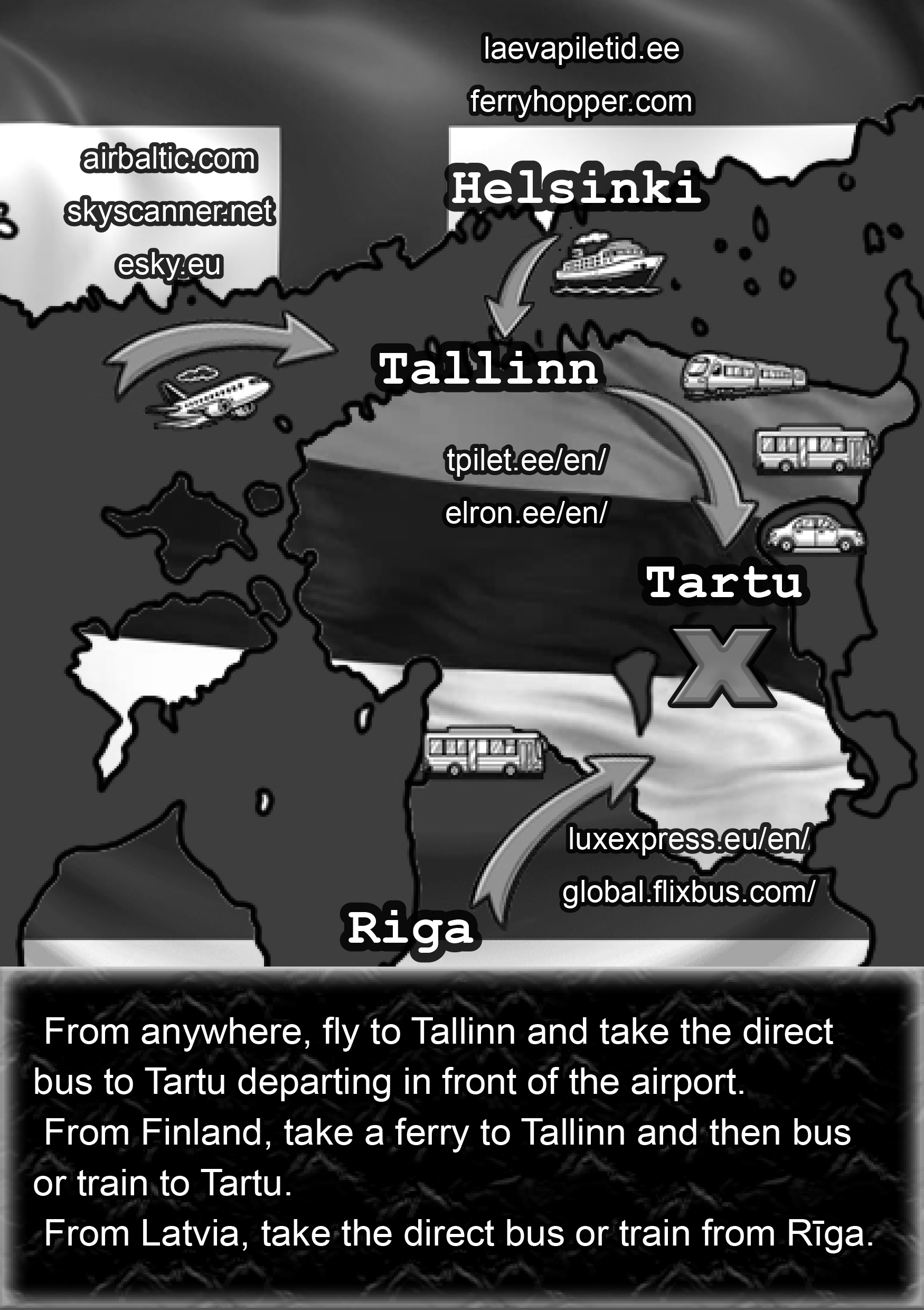 Trip map
